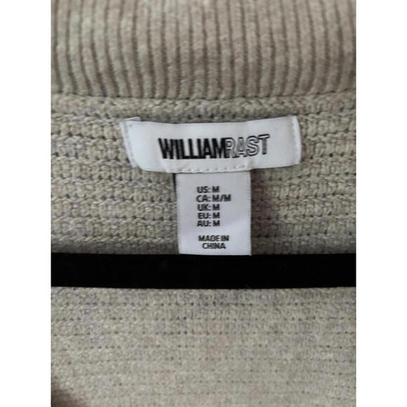 Vintage Y2K William Rast Long Beige Knit Cardigan Sweater - Picture 5 of 6